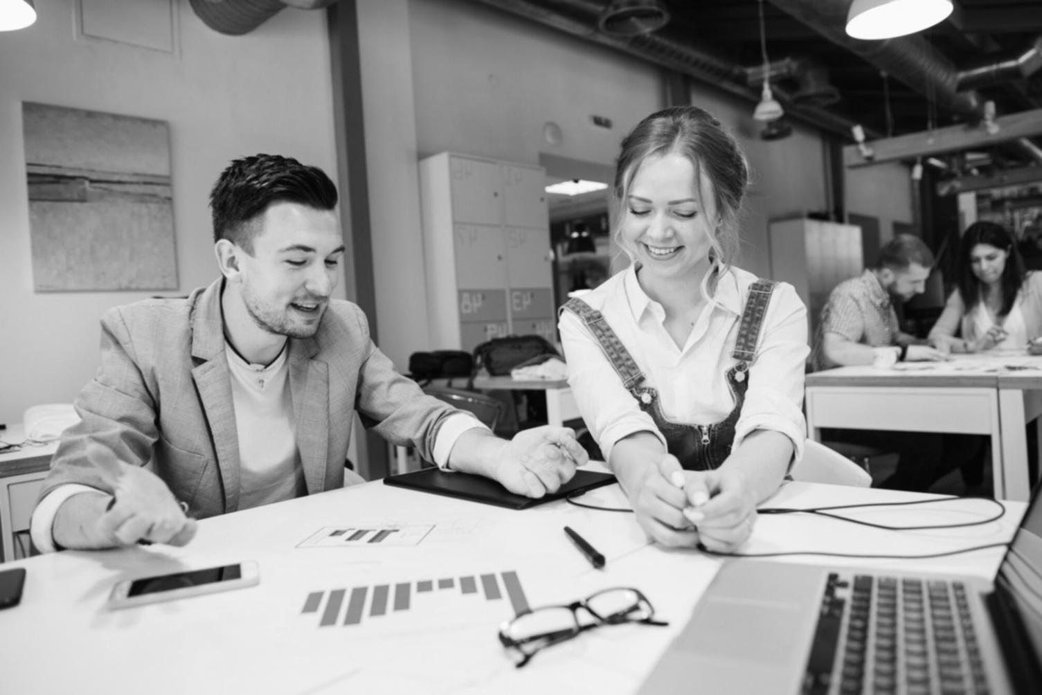 Espace de travail collaboratif avec étudiants en développement